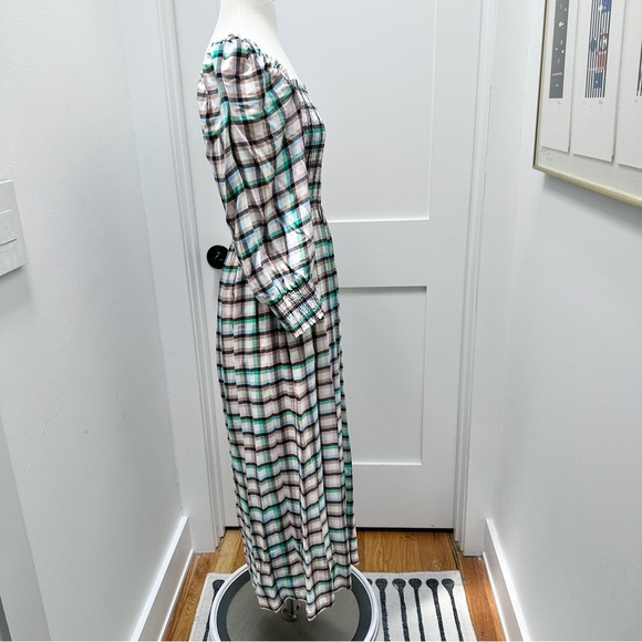 ANTHROPOLOGIE Cerie Smocked Midi Dress by Maeve NWT - Picture 7 of 12